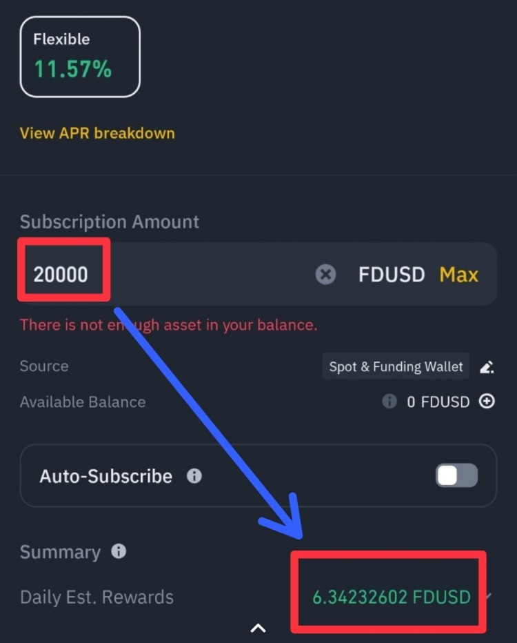  passvie income: 如何计算每日APR