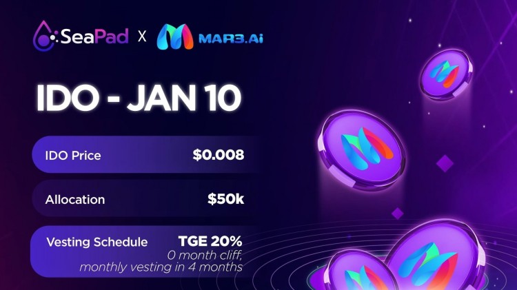 MAR3 AI：独家 IDO 中数字创新的未来
