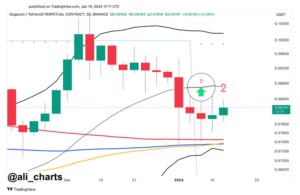 分析师：狗狗币 (DOGE) 在 0.074 美元处显示强劲支撑，可能飙升至 0.100 美元