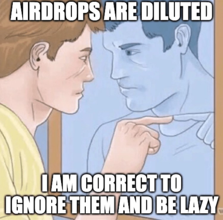 DONTUSETOOMANYPEOPLEGRABBINGAIRDROPSASANEXCUSEFORLAZINESS