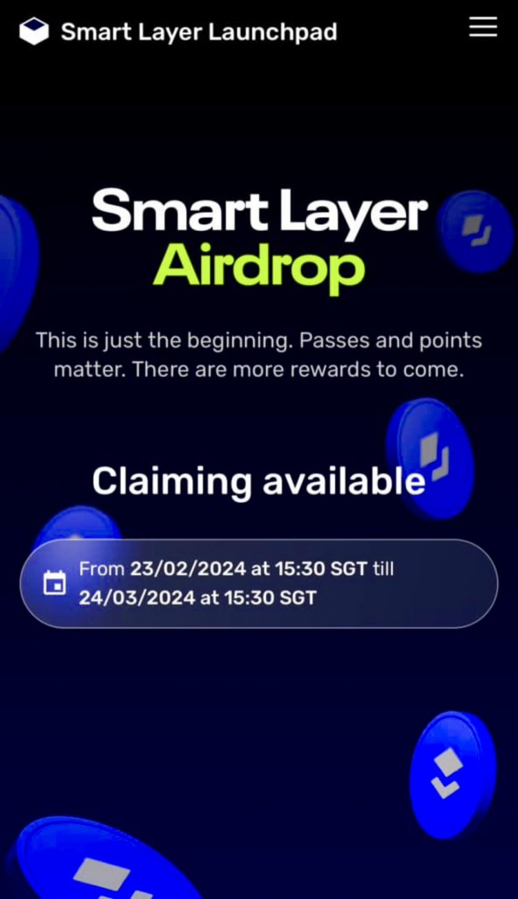 2024年您是否通过空投赚取了10000美元请记住SMARTLAYER0美元成本空投