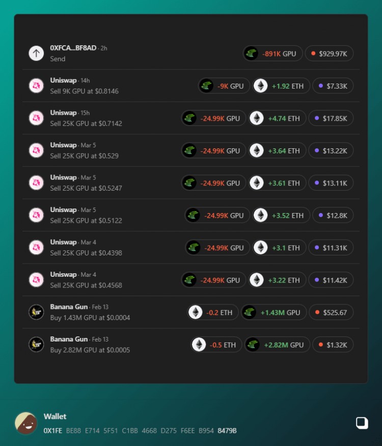 21天内0.7ETH变成139万美元