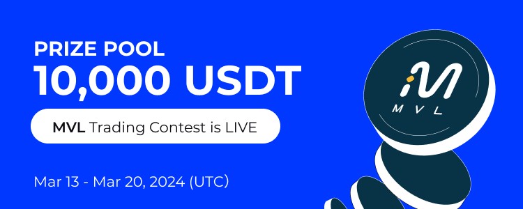 [HTX公告]大赛：交易瓜分10,000 USDT HTX MVL 2024年3月13日启动