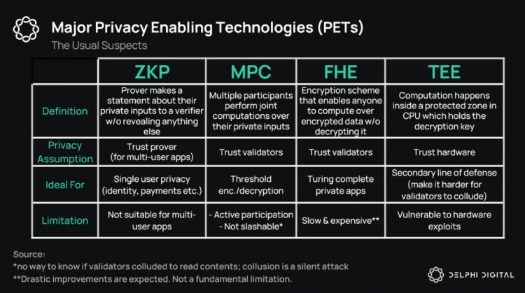 New track | A quick look at 5 potential projects for fully homomorphic encryption