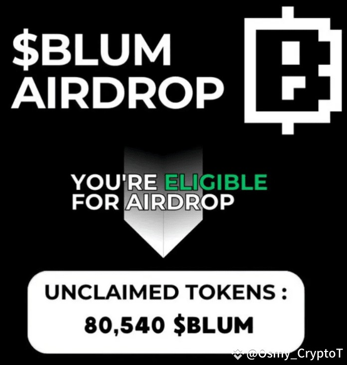 $BLUM 是下一个将超过 $NOT 的巨额空投